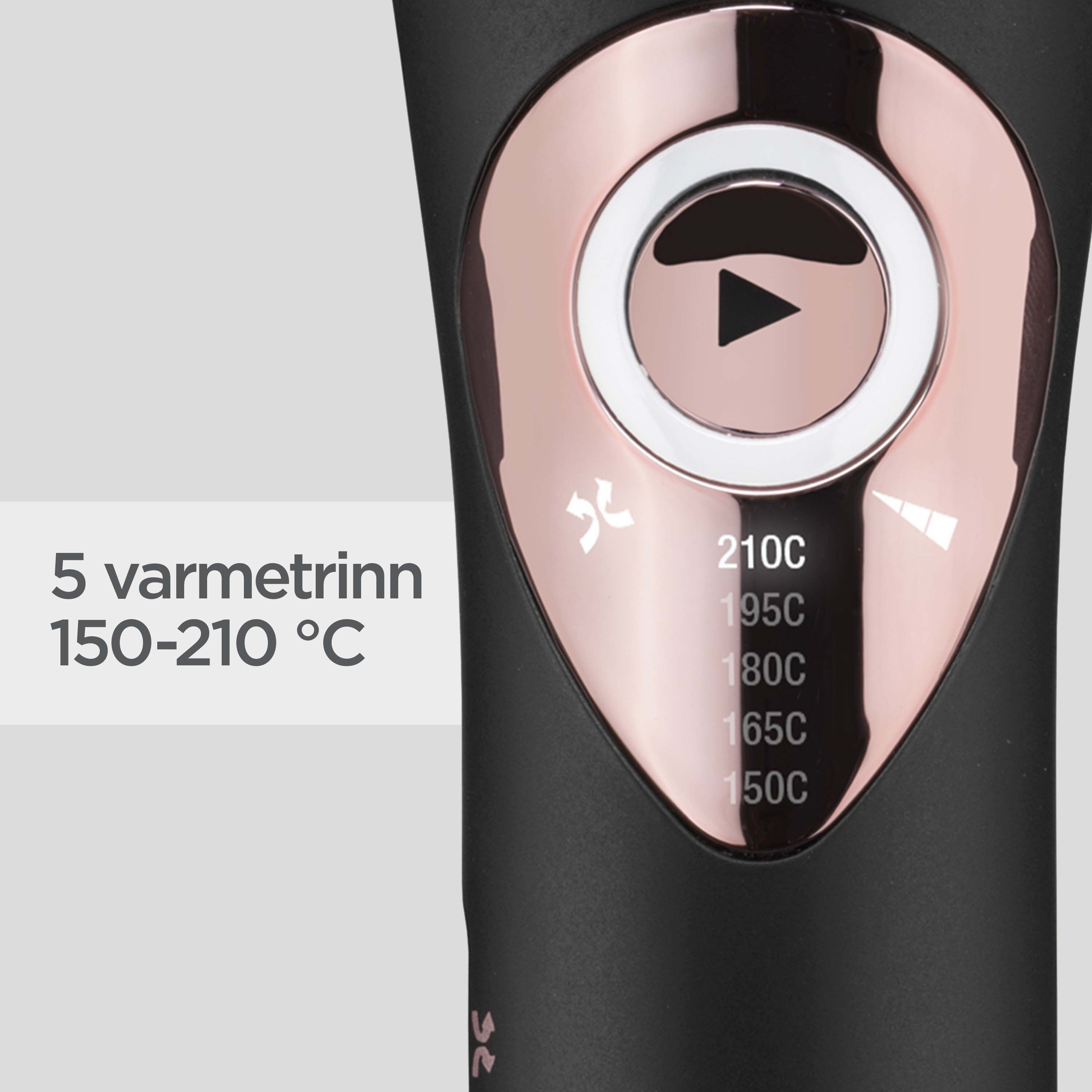 6 varmetrinn 150-210 &deg;C